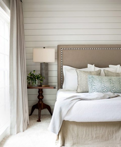 shiplap bedroom