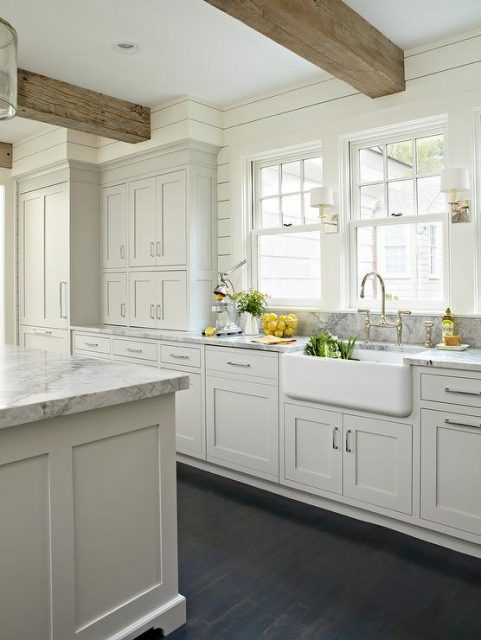 shiplap kitchen