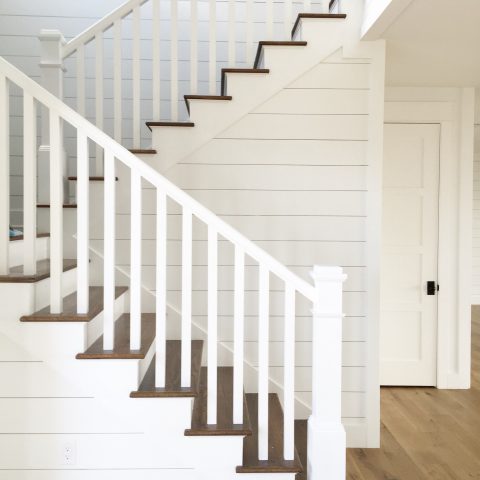 shiplap staircase